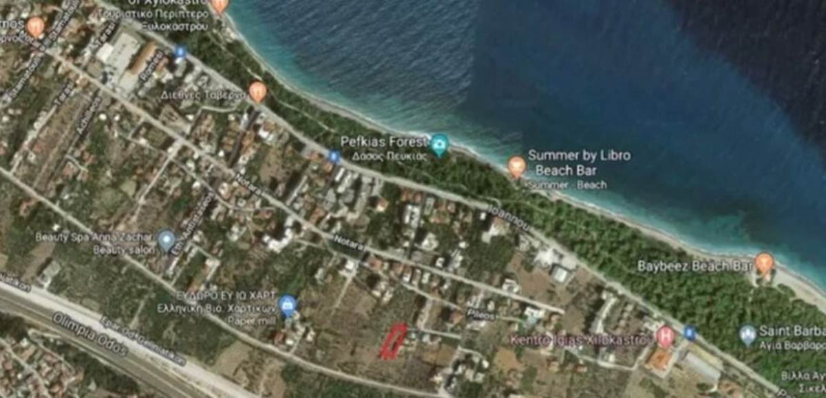 Ξυλόκαστρο. Πώληση Οικοπέδου 819 Μ2.