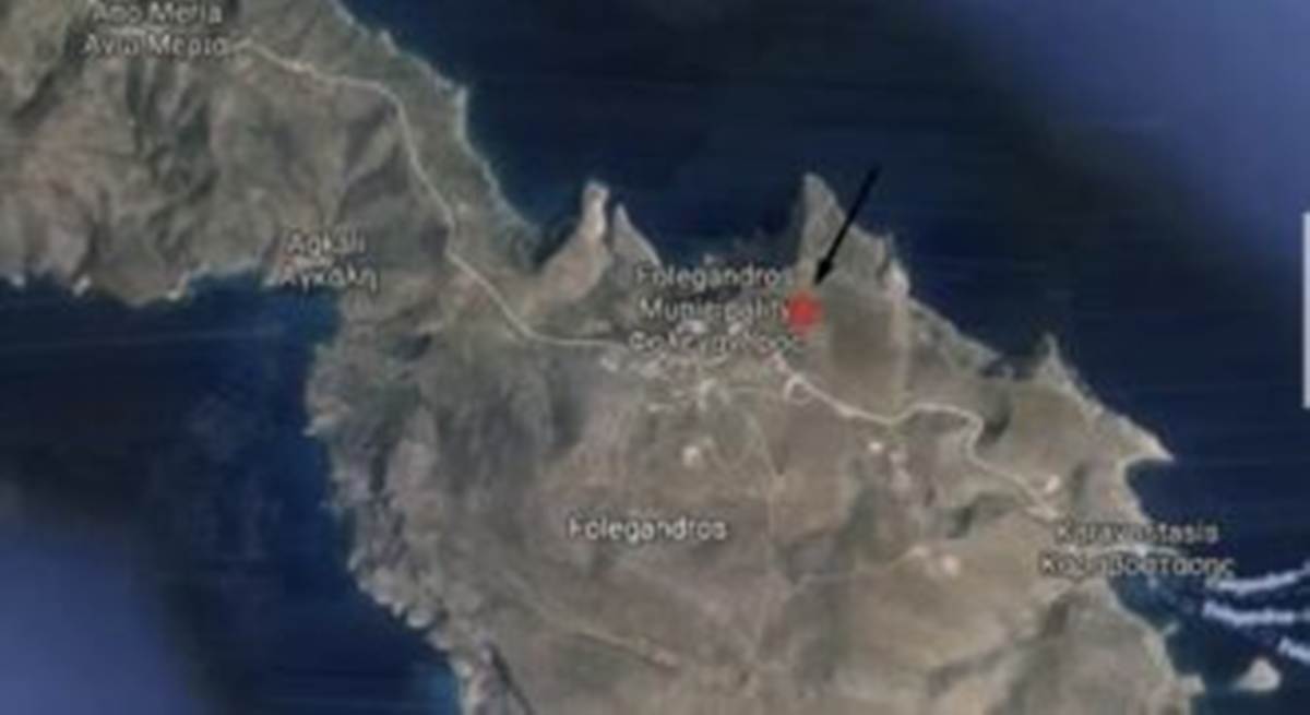 Φολέγανδρος, Χώρα.  Πώληση Αγροτεμαχίου 7.397 Μ2.