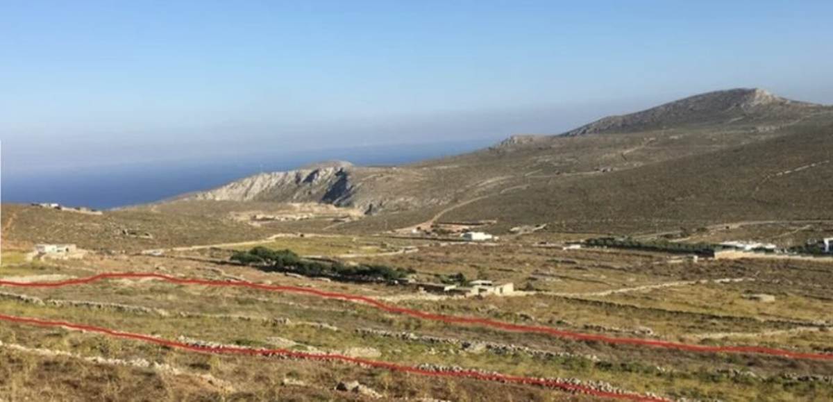 Φολέγανδρος, Χώρα.  Πώληση Αγροτεμαχίου 7.397 Μ2.