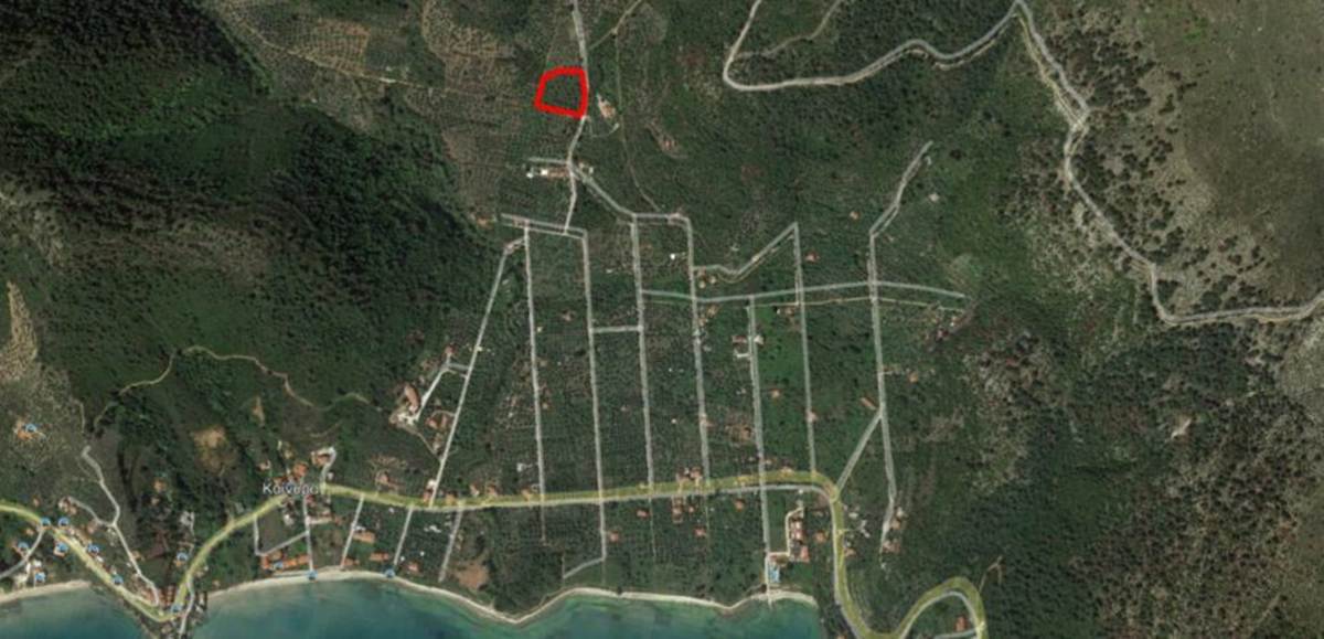 Θάσος, Κοίνυρα. Πώληση Αγροτεμαχίου 5.770 Μ2.