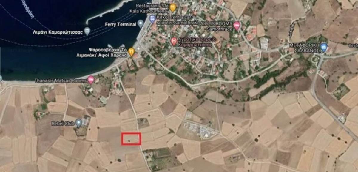 Καμαριώτισσα, Σαμοθράκη. Πώληση Αγροτεμαχίου 6.000 Μ2.