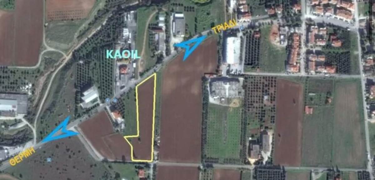 Τριάδιο Θεσ/νικης. Πώληση Αγροτεμαχίου 7.650 Μ2.
