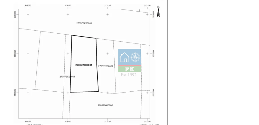 Κοζάνη. Πώληση Οικοπέδου 578 Μ2.